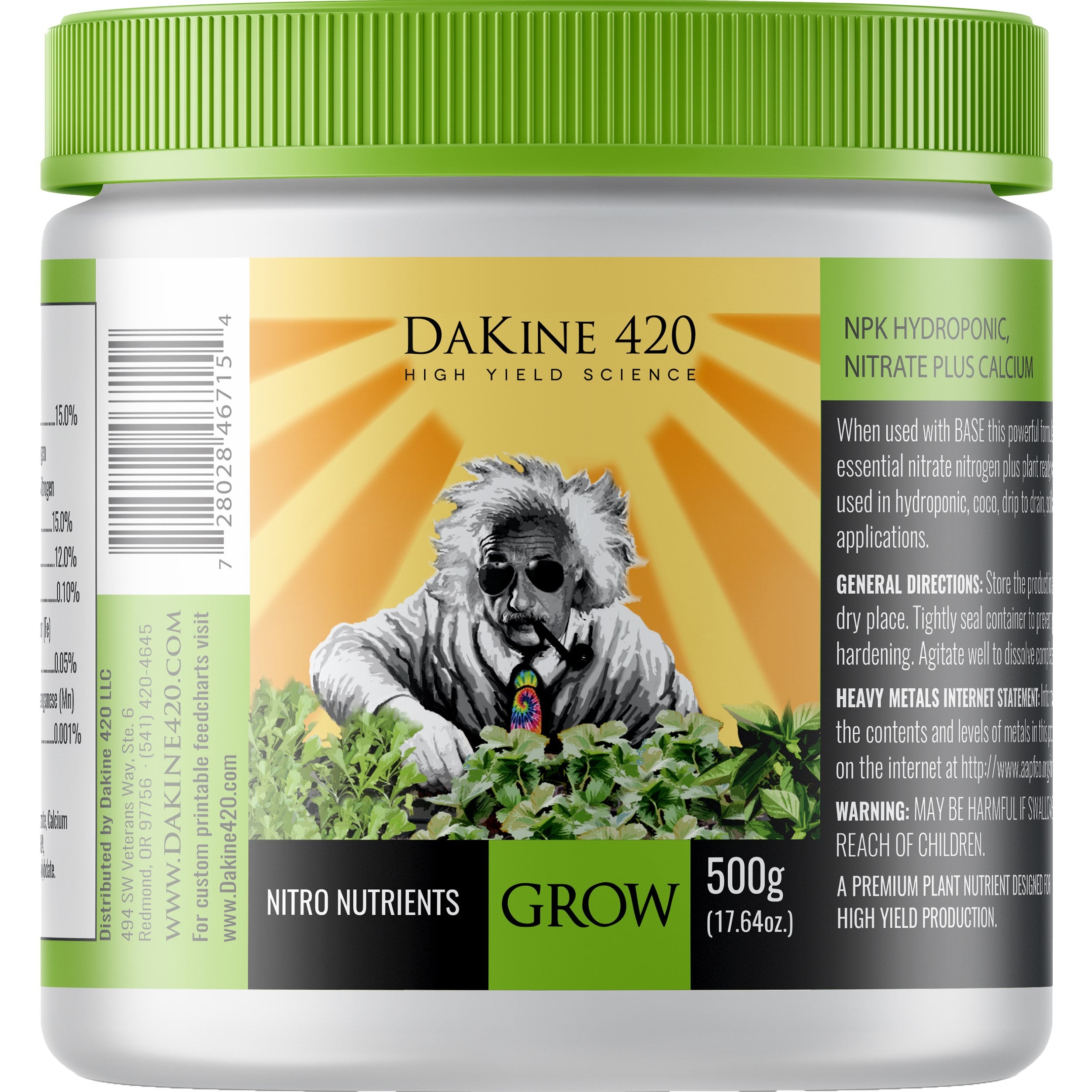 Dakine 420 Nitro Nutrients Grow 15-0-15 500g