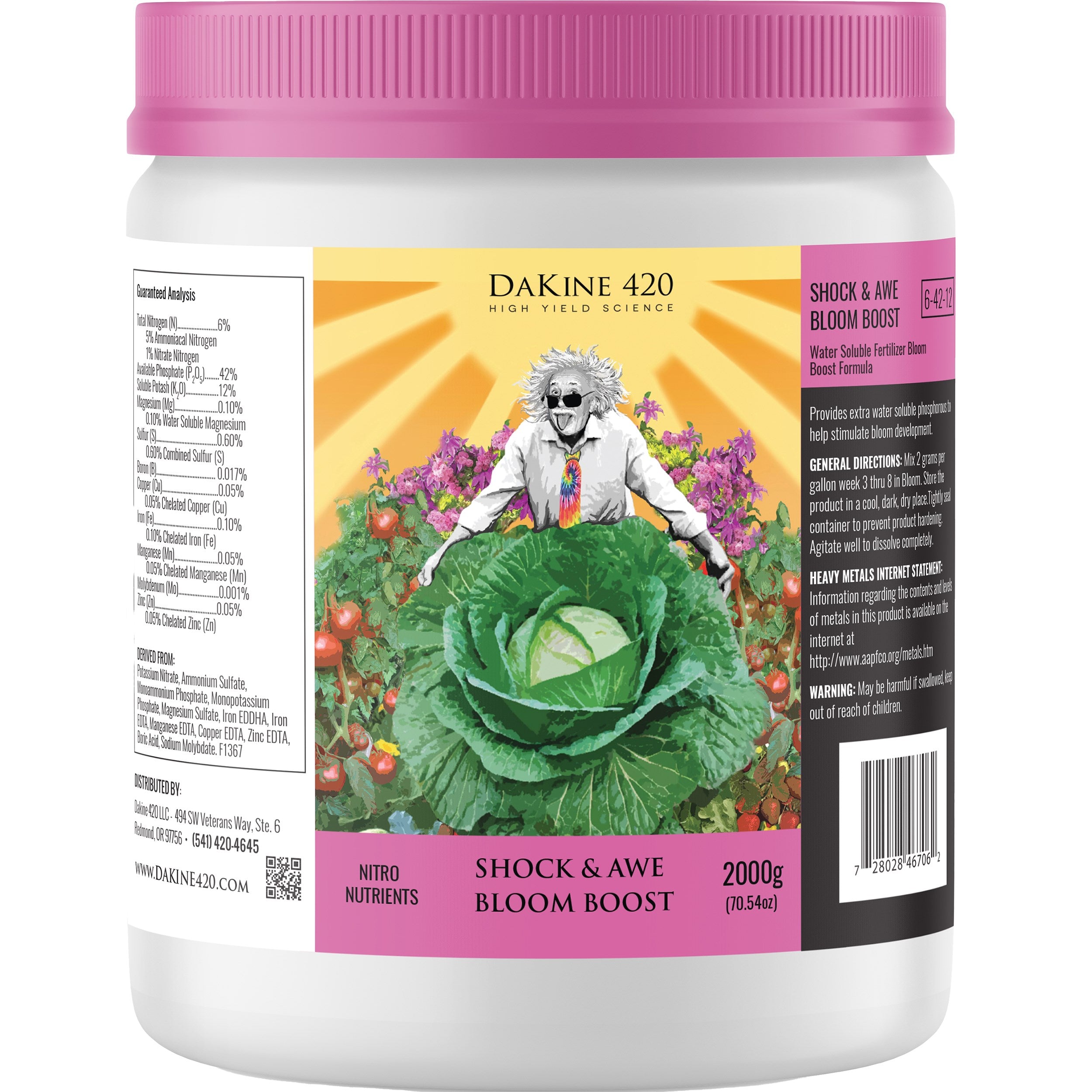 Dakine 420 Shock and Awe 6-42-12 2,000g