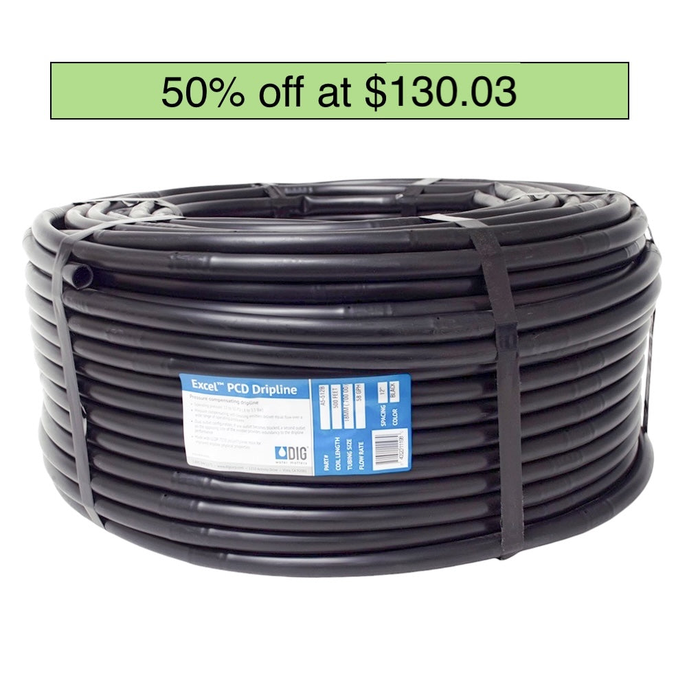 DIG - Excel 18mm PC Dripline
