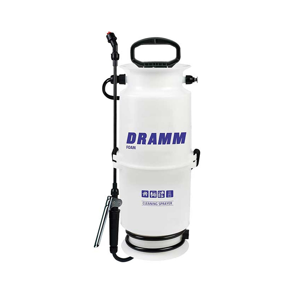 Dramm Foam in use