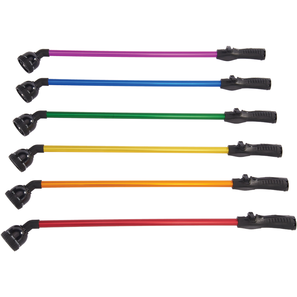 Dramm® RainSelect™ Rain Wand - 30in L - Assorted Colors : Red, Orange, Yellow, Green, Blue, & Berry