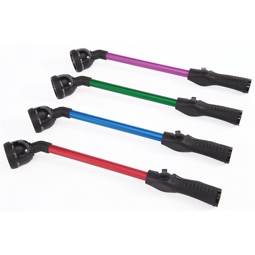 Dramm® RainSelect™ Rain Wand - 16in L - Assorted Colors : Red, Green, Blue, Berry