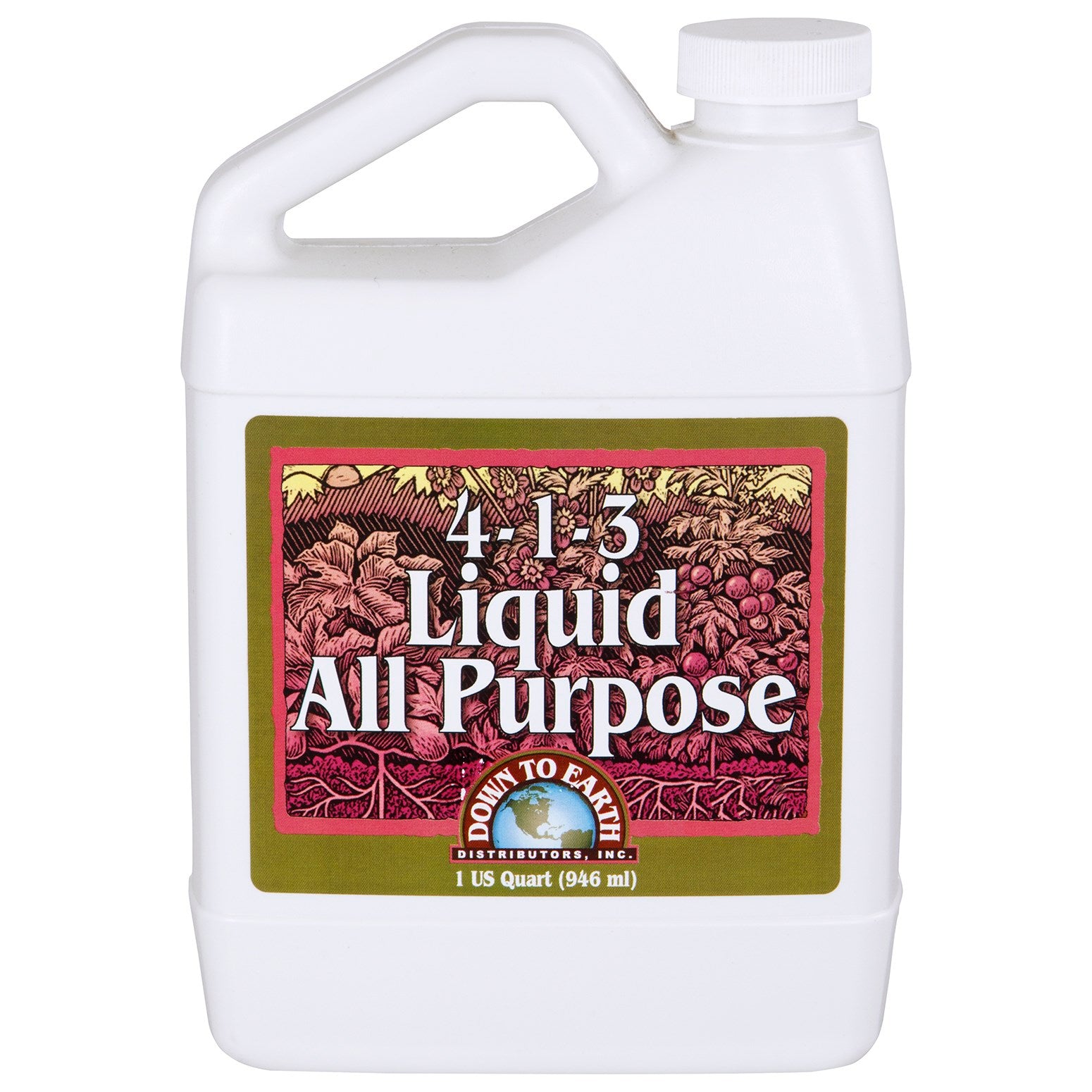 Down to Earth 32oz Liquid All Purpose 4-1-3