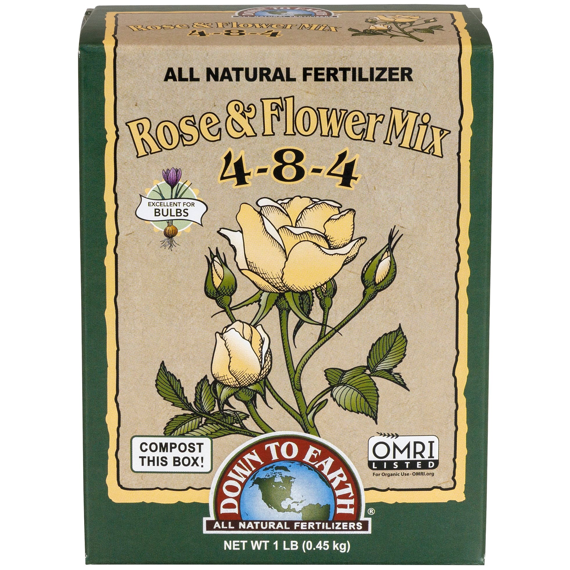 Down to Earth 1# Mini Rose & Flower 4-8-4