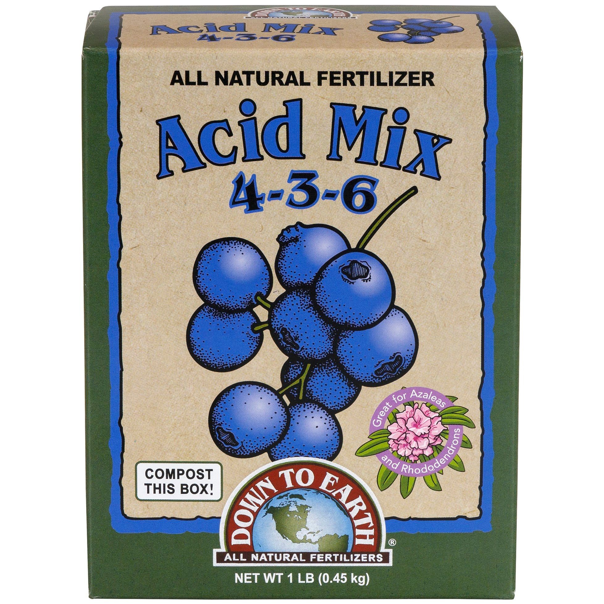 Down to Earth 1# Mini Acid Mix 4-3-6