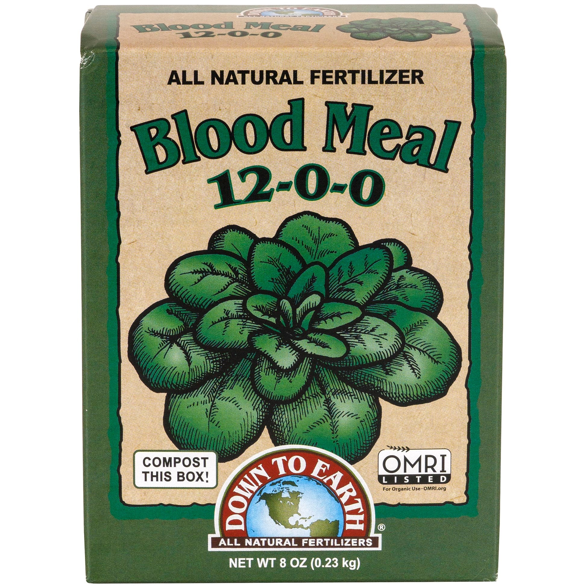 Down to Earth .5# Mini Blood Meal 12-0-0 OMRI