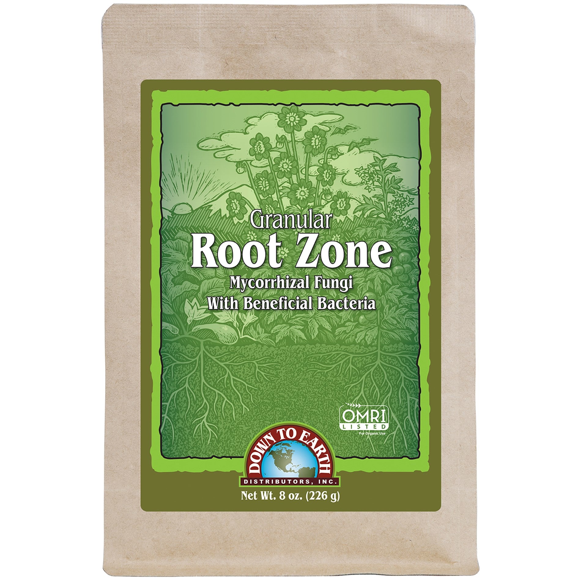 Down to Earth 8oz Granular Root Zone OMRI