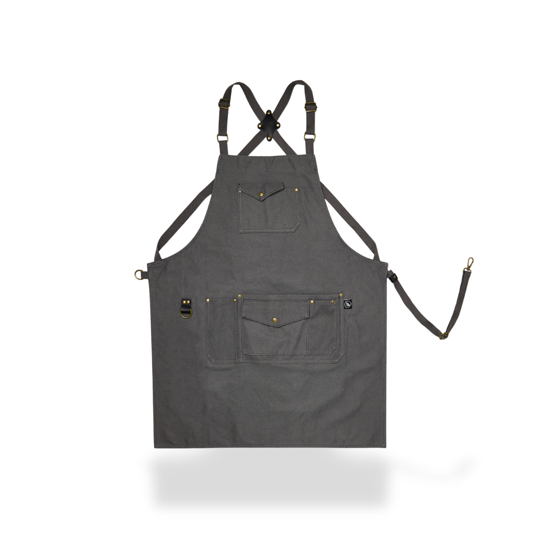 Farmers Defense - Canvas Workhorse Apron - Dark Gray