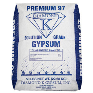 Gypsum Diamond K Premium 97 Solution Grade 50 lb