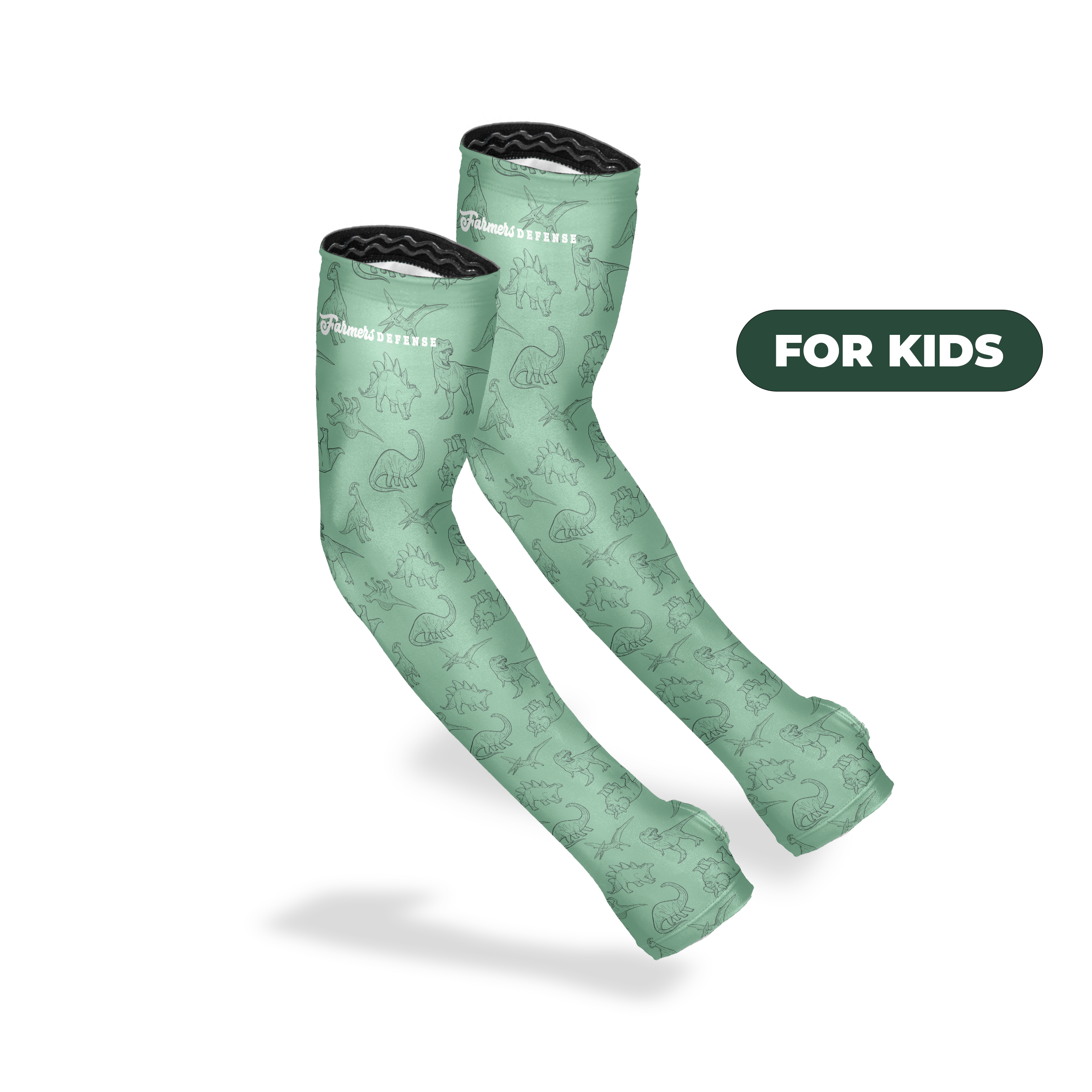 Farmers Defense - Kid's Protection Sleeves - Dino