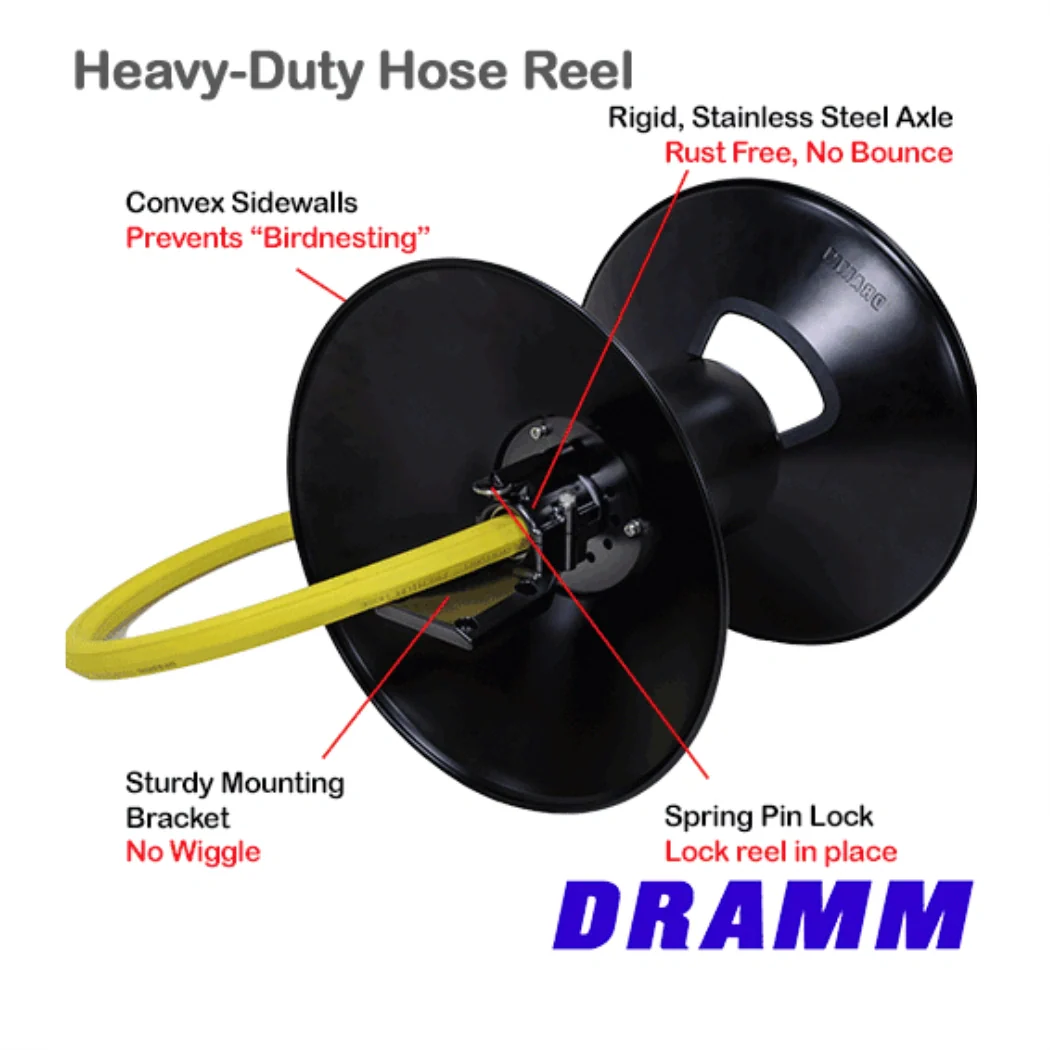 Dramm - Heavy Duty Hose Reel