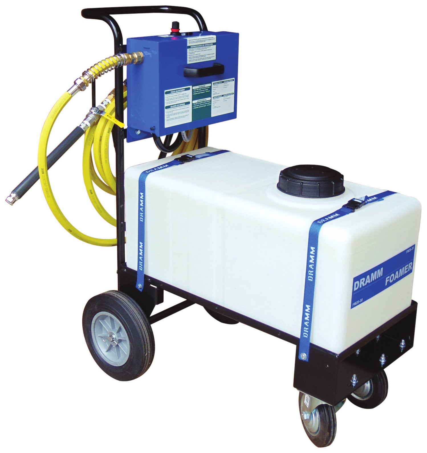 Dramm Air Powered Foamer 20 Gallon with 25 ft hose - FM20-25