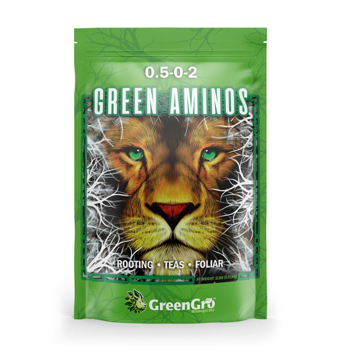 GreenGro Green Aminos 2 lb bag, front of package