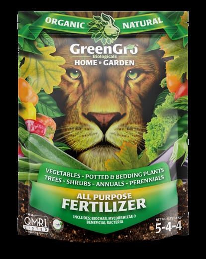 GreenGro Biologicals 4lb Home & Garden All Purpose Fertilizer