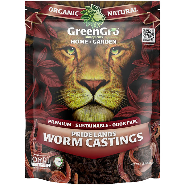 Greengro 4# Premium Worm Castings (10/CS)
