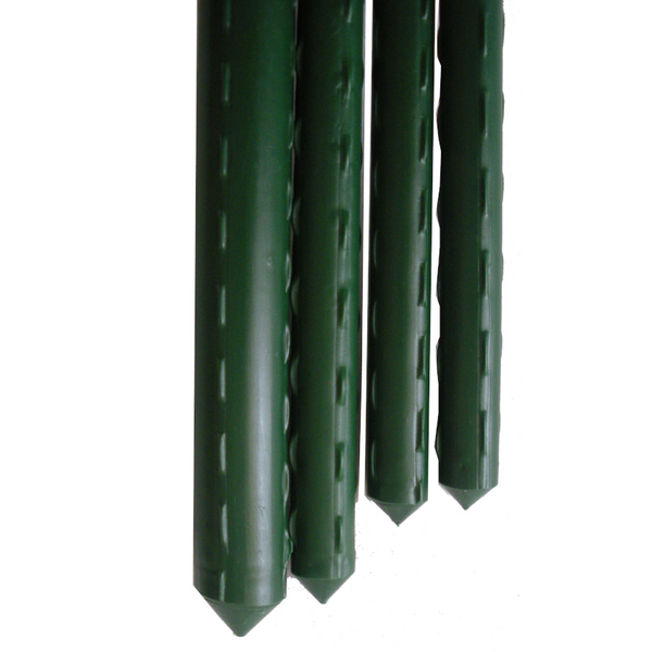 Gardener Select® Standard-Duty Vinyl Steel Stake - Green - 10mm Diam