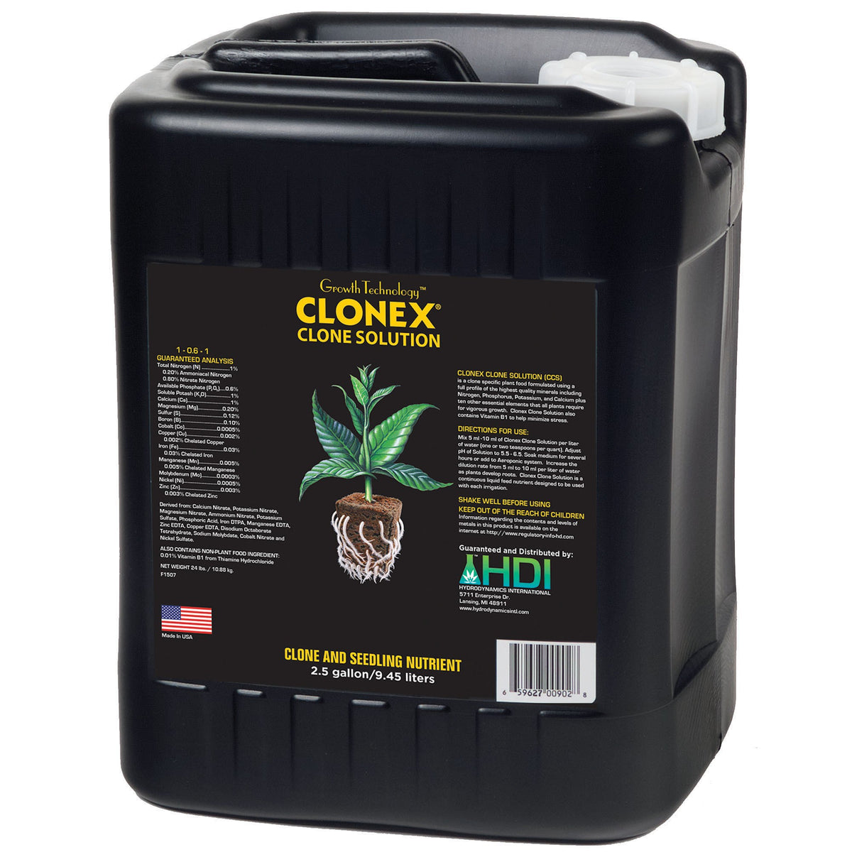 Clonex Clone Solution 2.5 gallon by Hydrodynamics