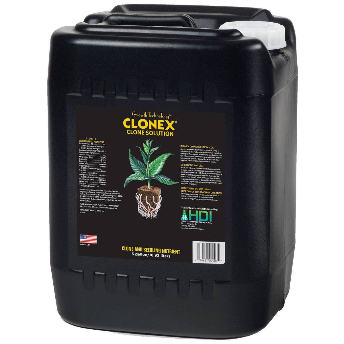 Clonex Clone Solution 5 gallon by Hydrodynamics