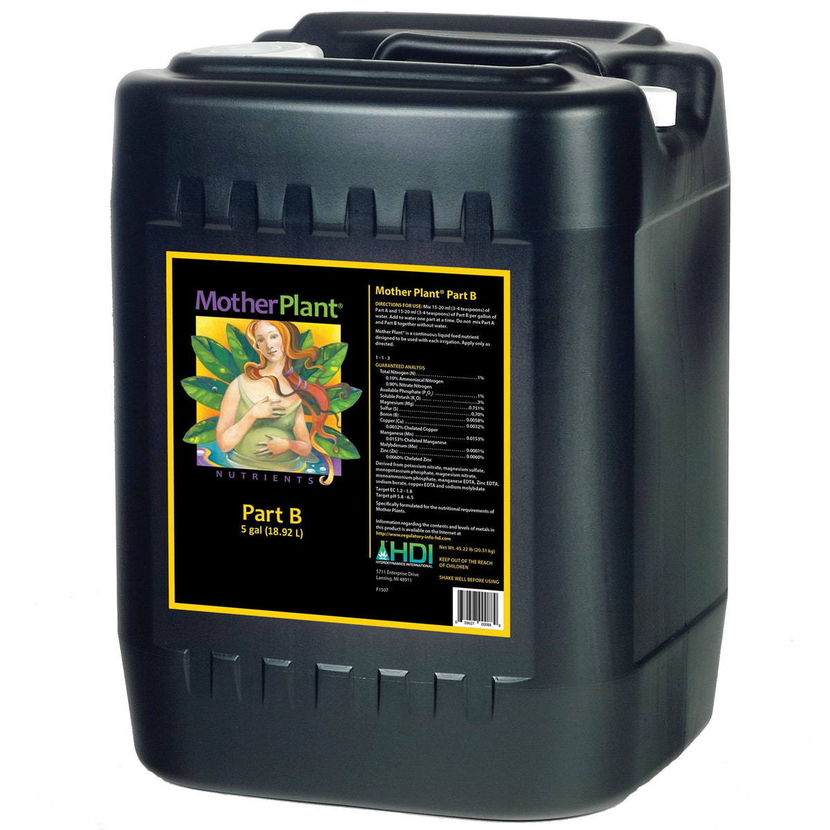 MotherPlant Part B 5 gallon by Hydrodynamics
