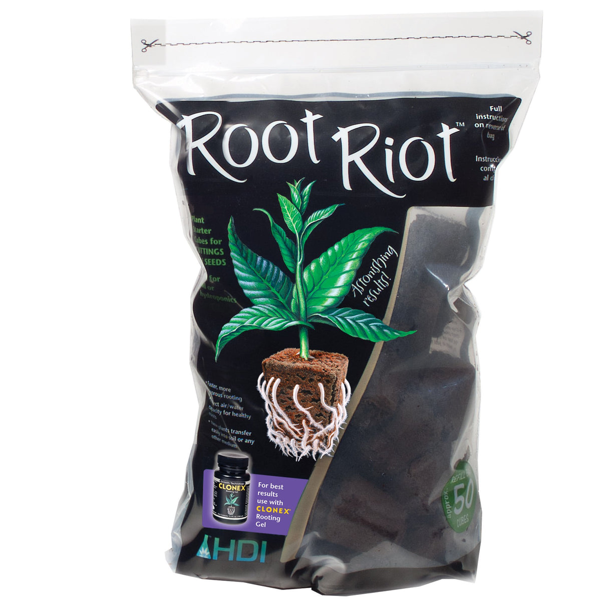 Hydrodynamics - Root Riot Bag Of 50 | BLACK LABEL
