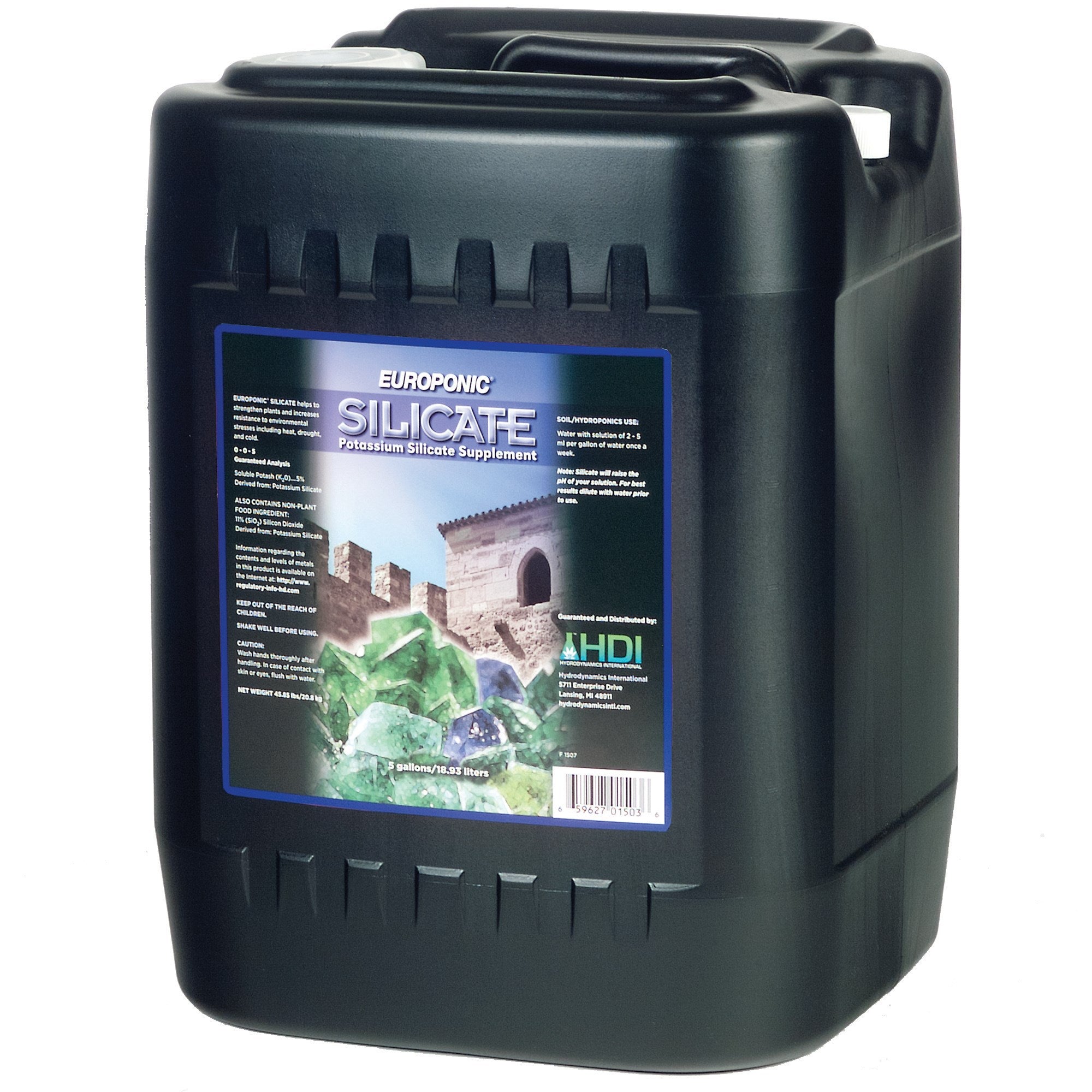 HDI 640oz Euro Silicate 5 Gallon