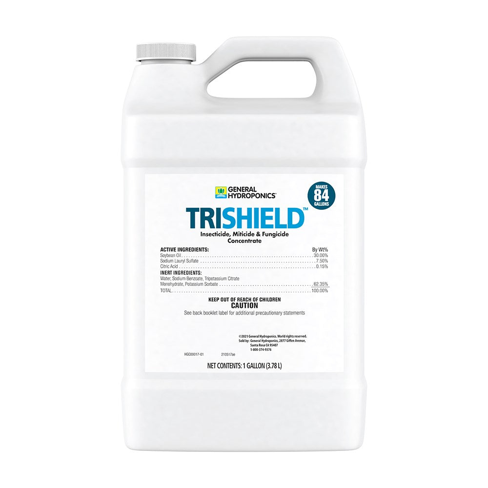 General Hydroponics 1gal TriShield Insecticide / Miticide / Fungicide Concentrate (4/CS)