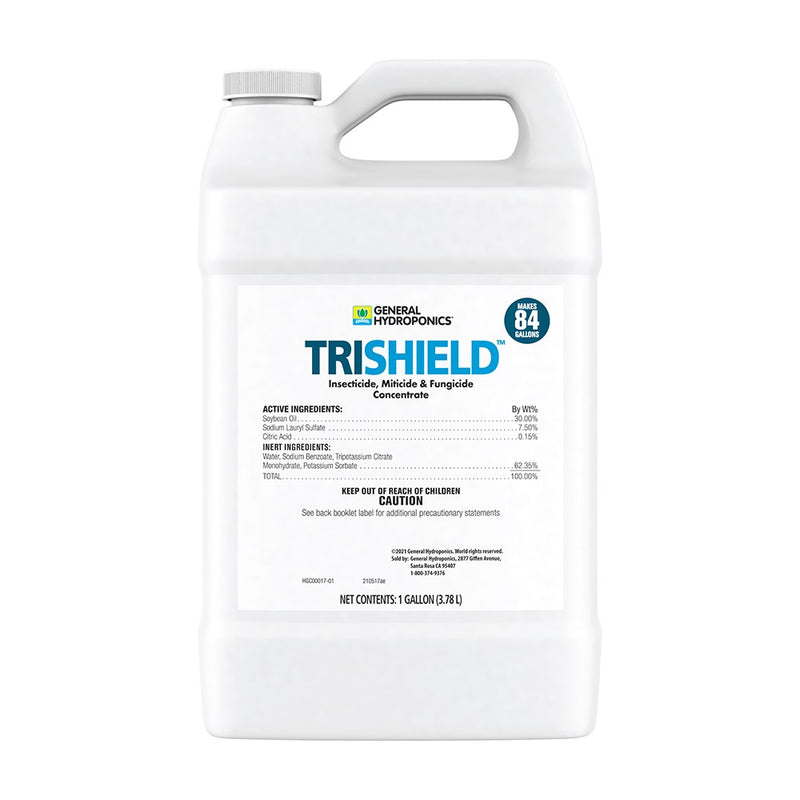 General Hydroponics 1gal TriShield Insecticide / Miticide / Fungicide Concentrate (4/CS)