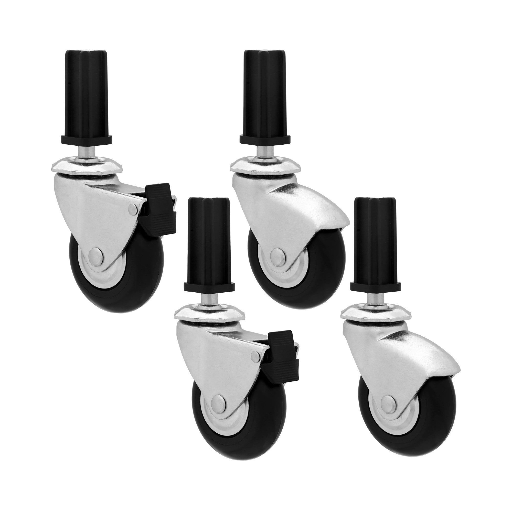 Fast Fit 4pc HD Caster Wheels (12/CS)