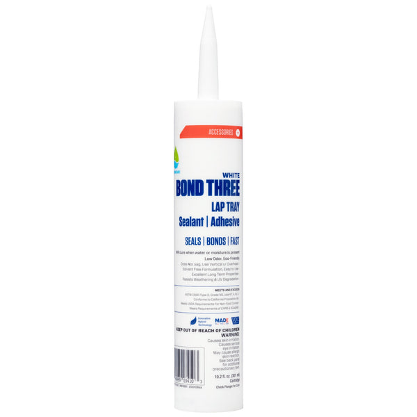 Botanicare 10.2oz BOND THREE Tray Sealant / Adhesive White (24/CS)