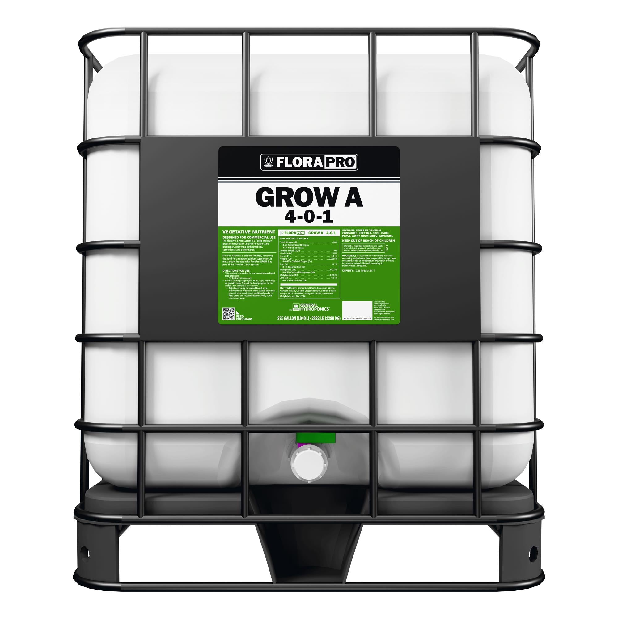 General Hydroponics - FloraPro Grow A Liquid