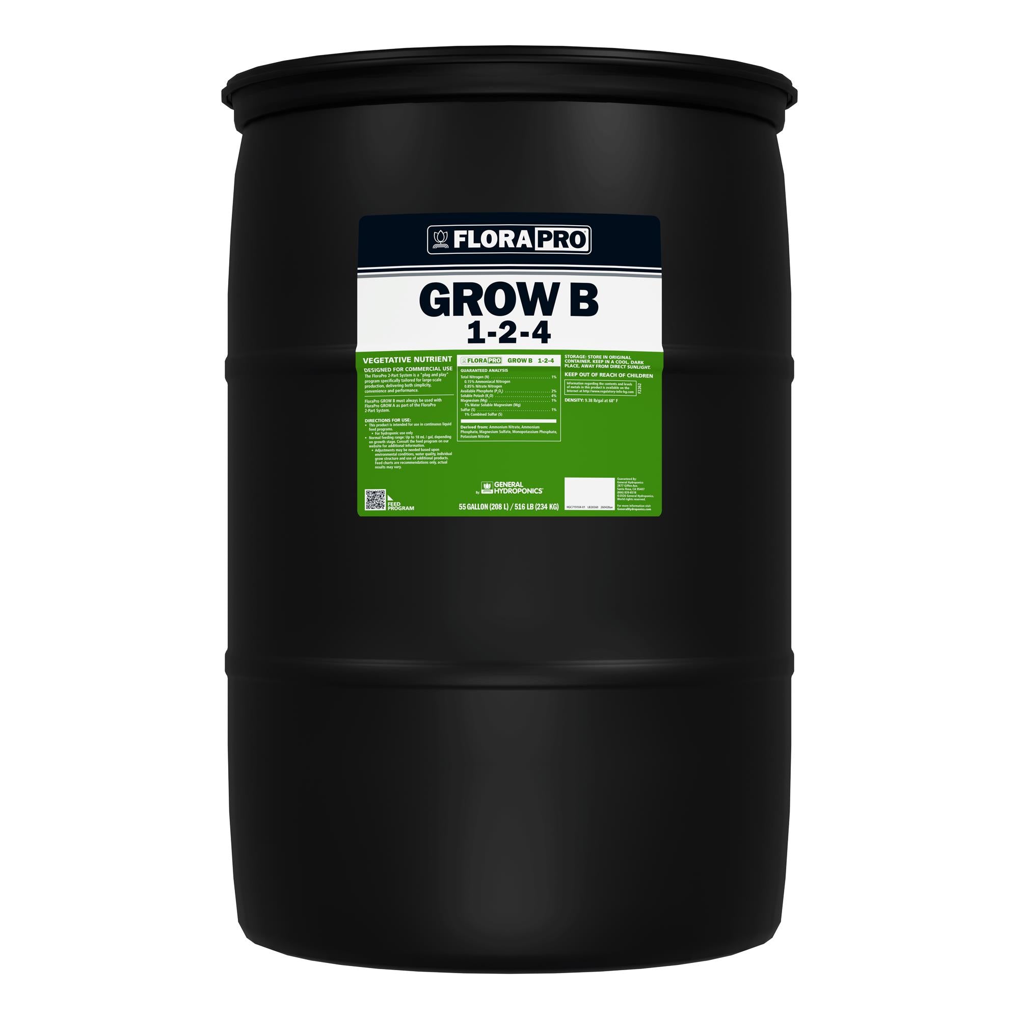 General Hydroponics - FloraPro Grow B Liquid