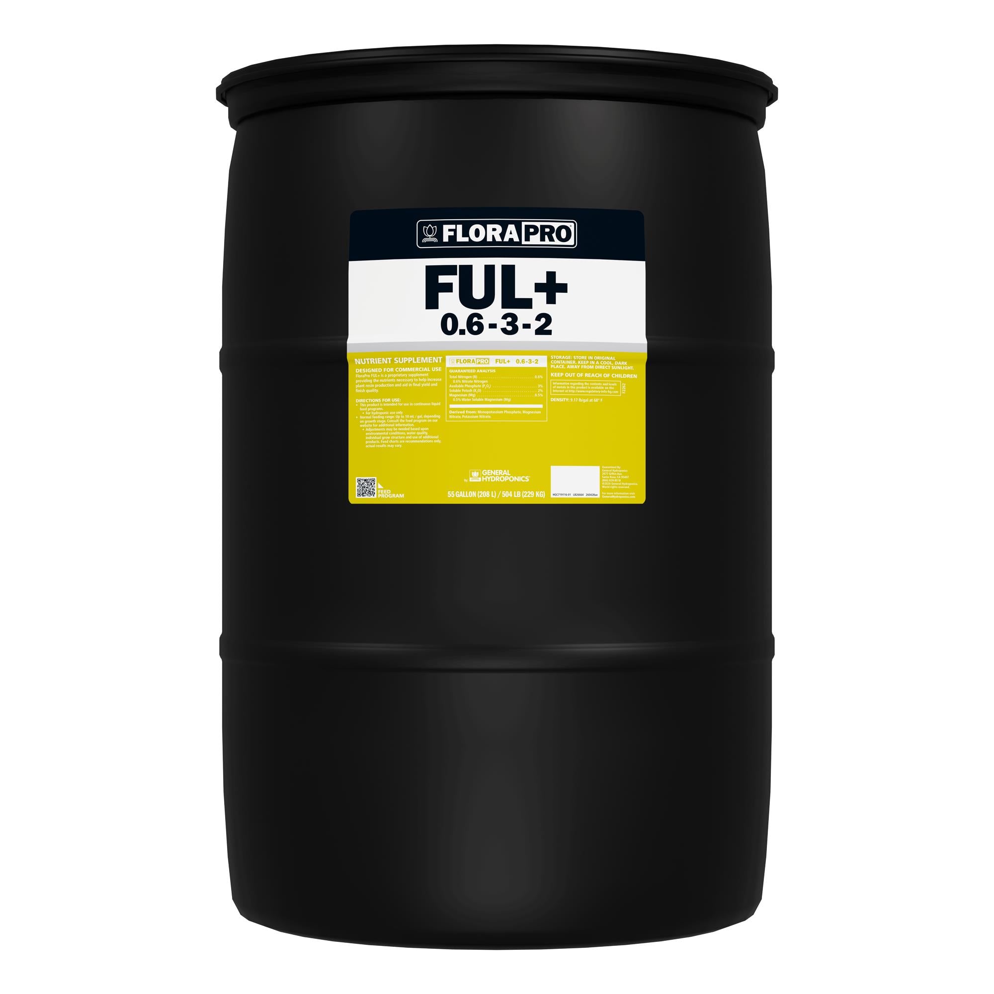 General Hydroponics FloraPro FUL+ Liquid 55 Gallon
