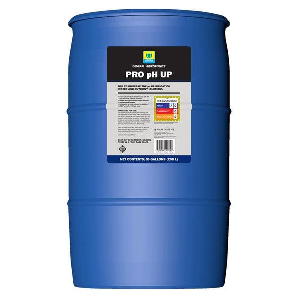 General Hydroponics 55gal PRO pH Up (4/PL)