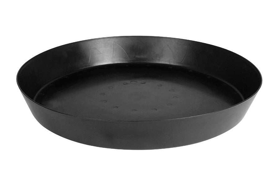 Gro Pro 25in Heavy Duty Saucer w/ Tall Sides Black (10/CS)