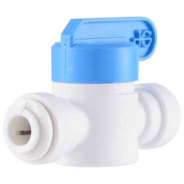 John Guest 1/4in QC Inline Shut Off Valve (10/PK)
