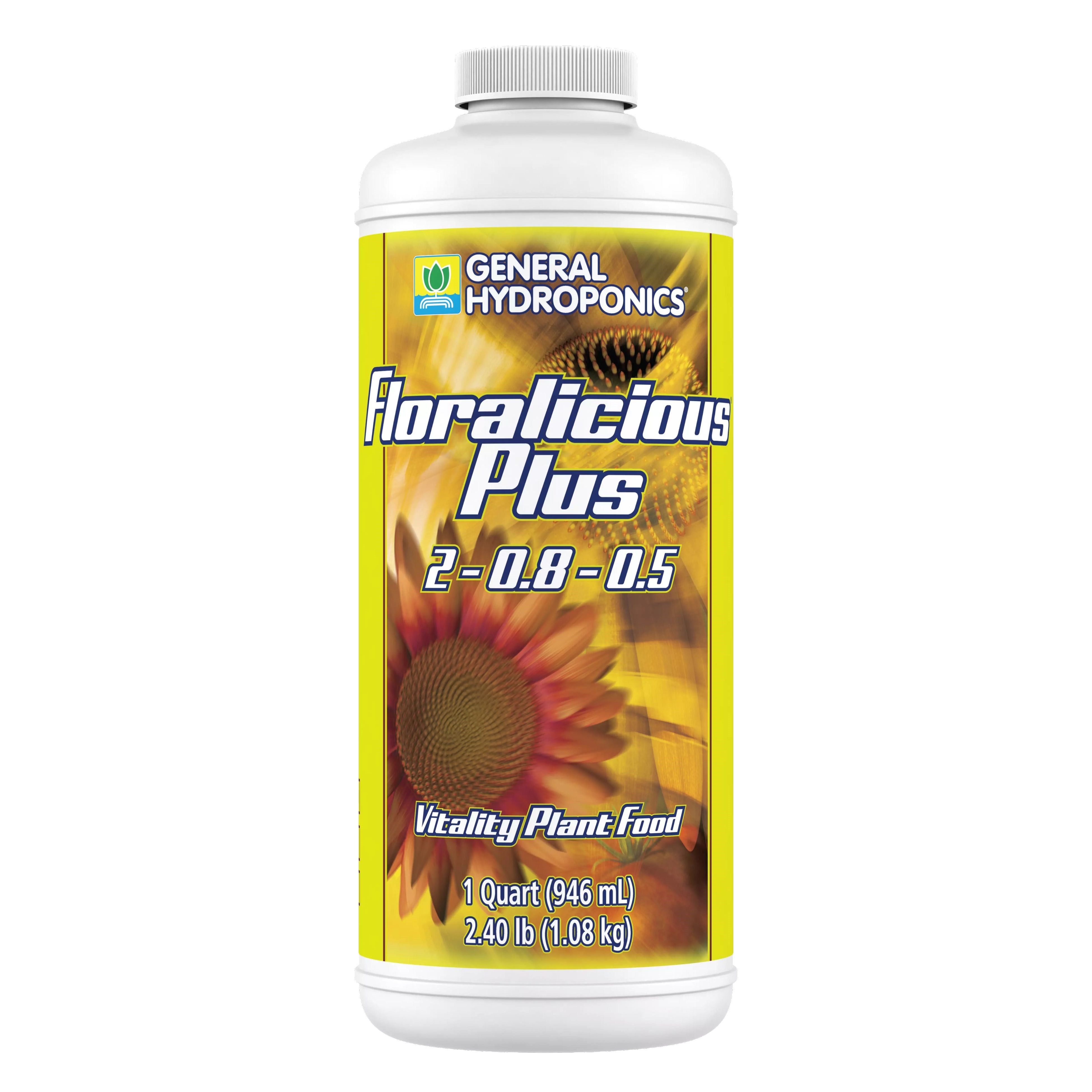 General Hydroponics 32oz Floralicious Plus 2-0.8-0.5 (12/CS)