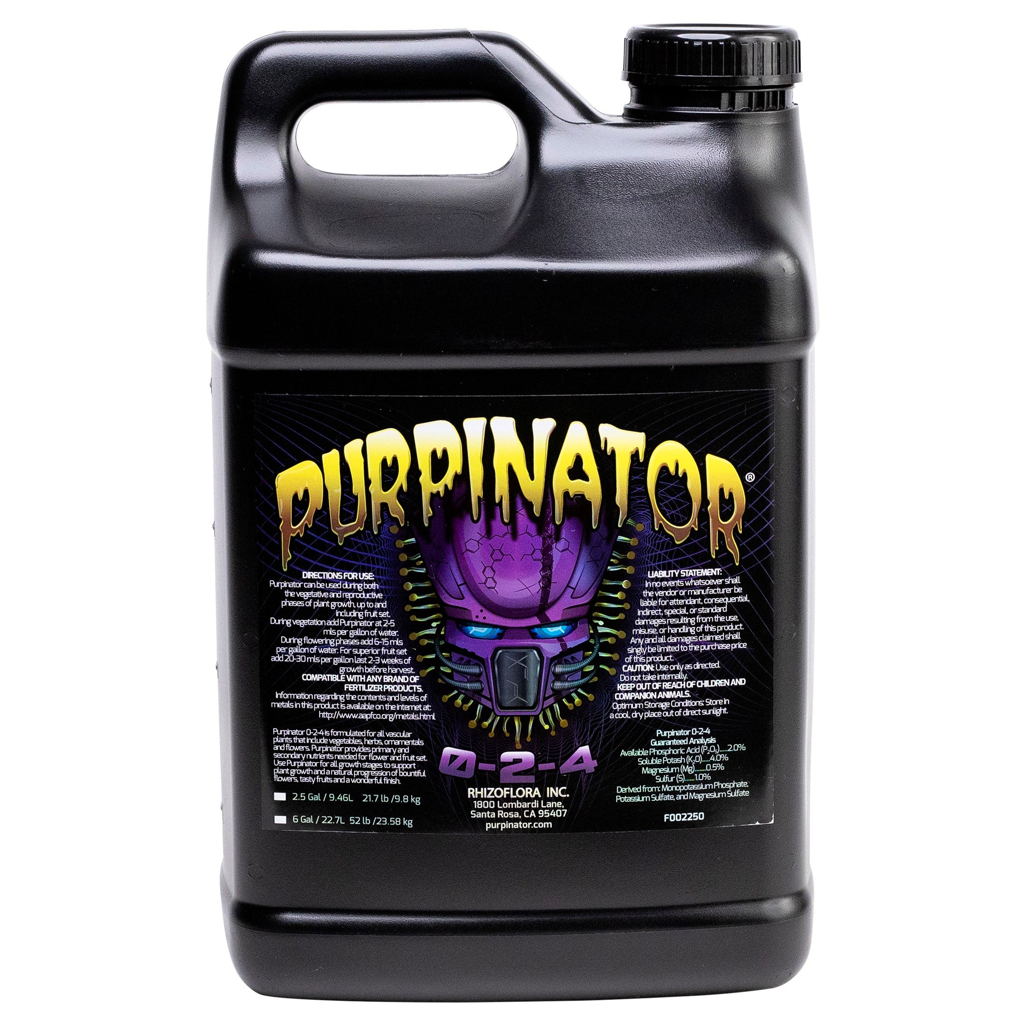 General Hydroponics 2.5gal Purpinator (2/CS)