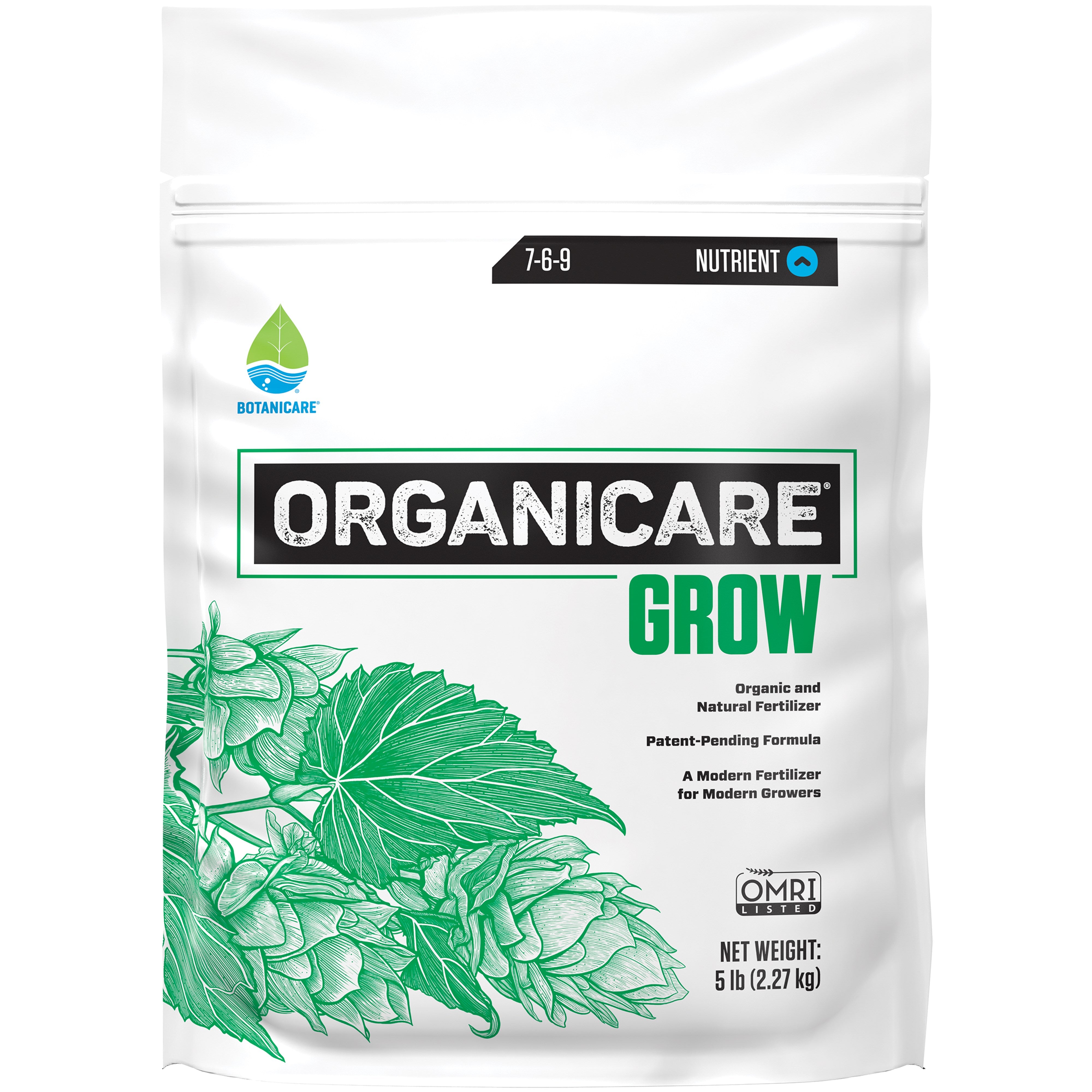 Botanicare 5# Organicare Grow 7-6-9 (6/CS)