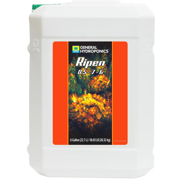 General Hydroponics 6gal Ripen 0.5-7-6 (64/PL)