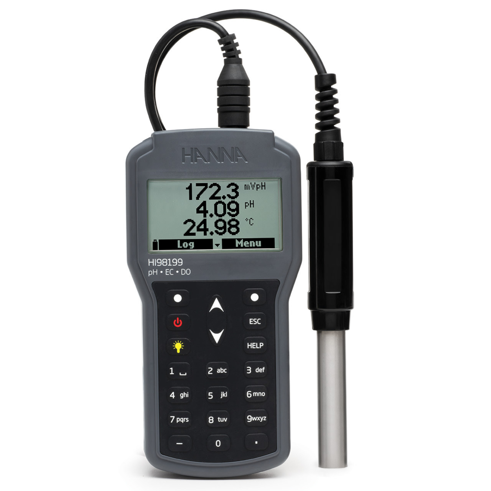 Hanna Digital pH, Conductivity, Dissolved Oxygen Meter
