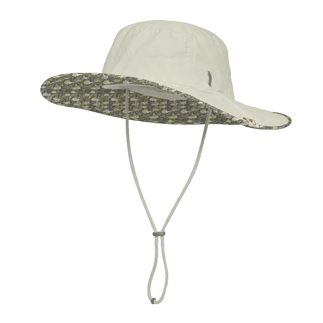 Farmers Defense - Venture Sun Hat - Fish Camo Green