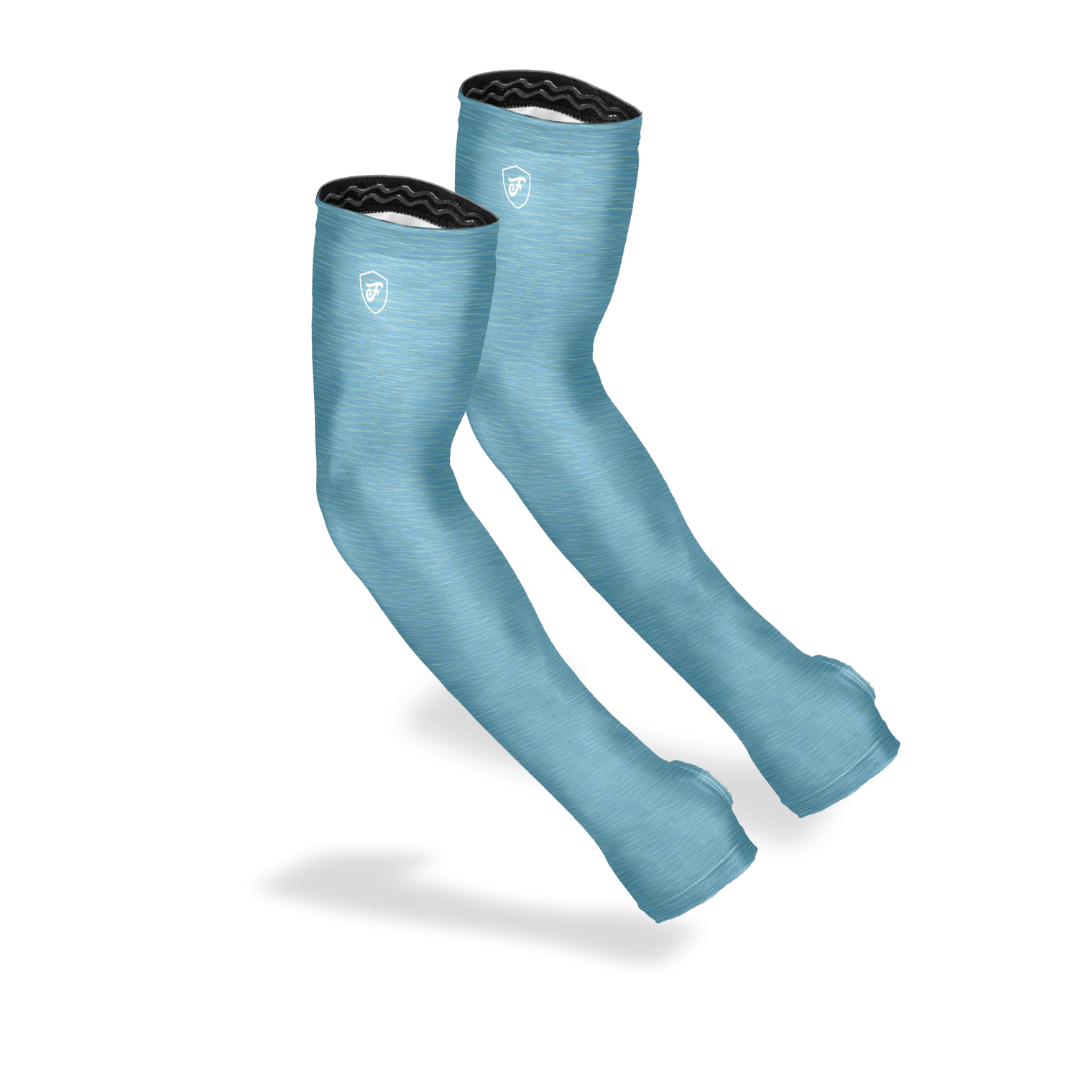 Farmers Defense - Protection Sleeves - Heather Blue