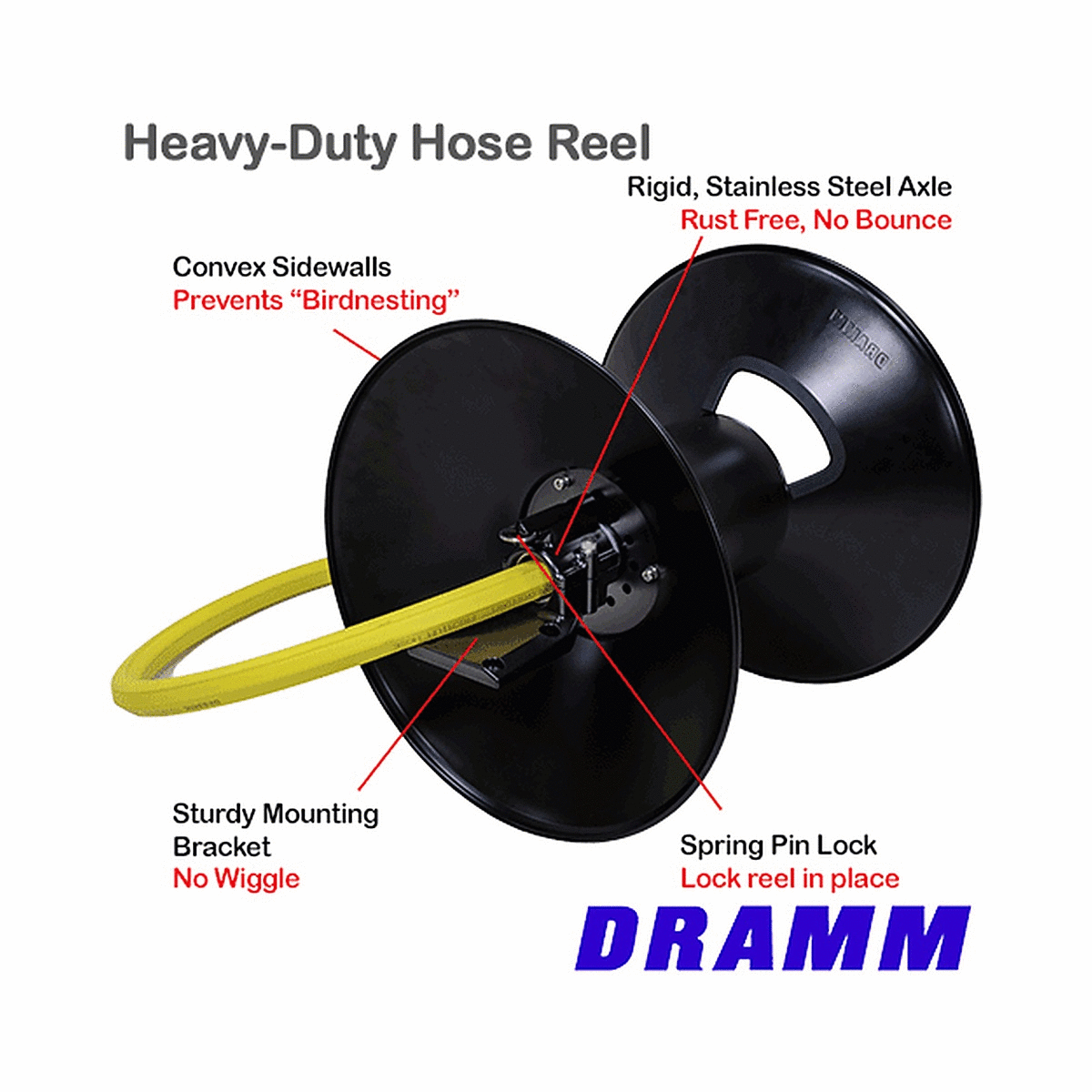 Dramm - Heavy Duty Hose Reel