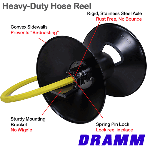 Dramm - Heavy Duty Hose Reel