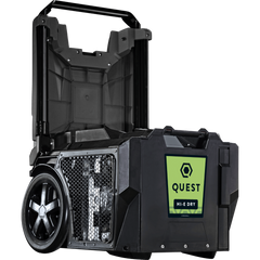 Quest - Hi-E 140 Portable Dehumidifier - 135 Pints/Day - 110-120V - Merv 10 Filtration