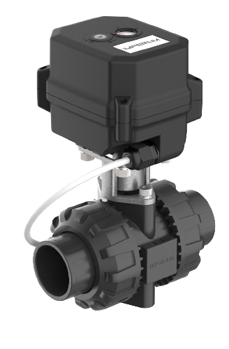 Pro PVC Ball Valve 24V AC/DC