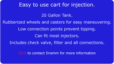 Dramm - FertiCart SprayTrax 100 Gallon for Dosatron D40