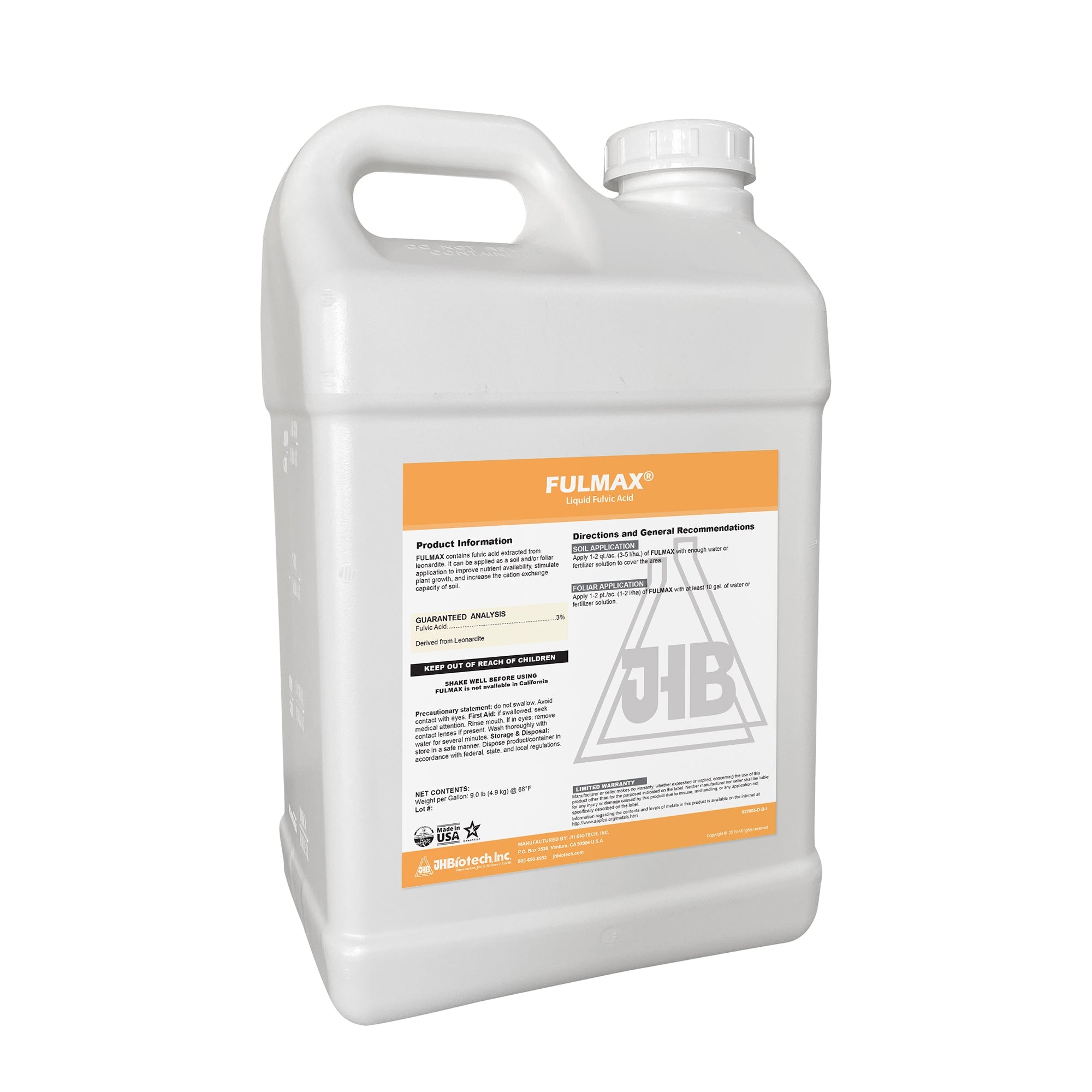 JH Biotech Fulmax 2.5 Gal