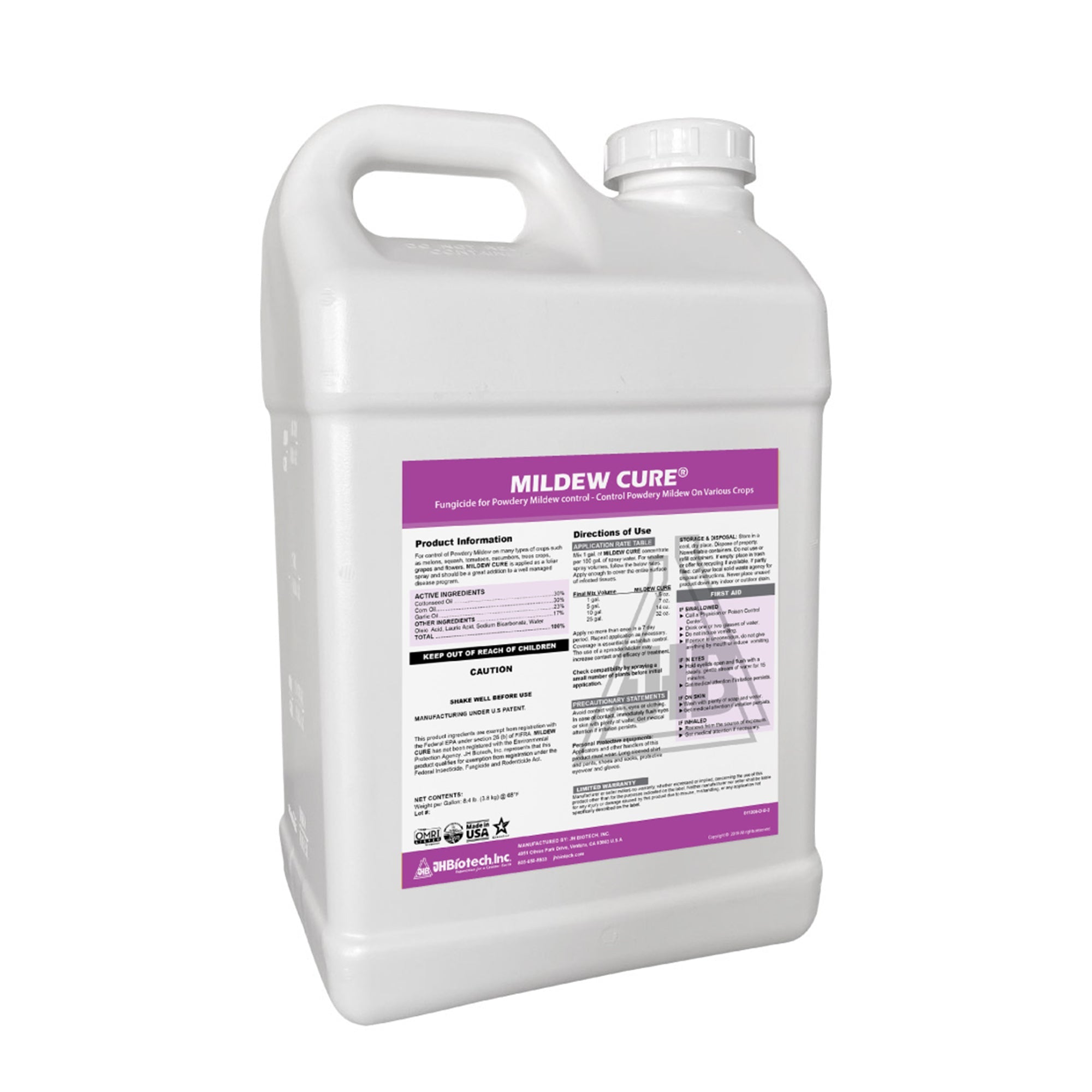 JH Biotech Mildew Cure 2.5 Gal
