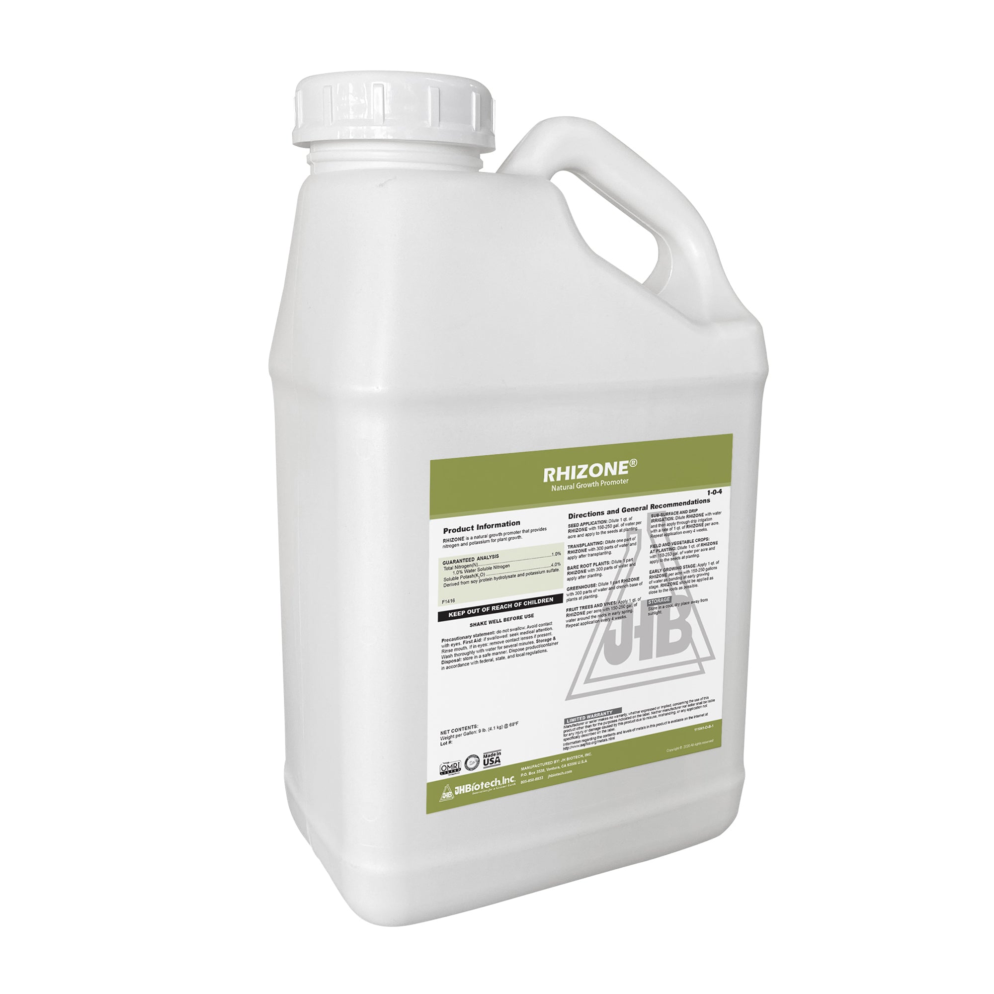 JH Biotech Rhizone 2.5 Gal